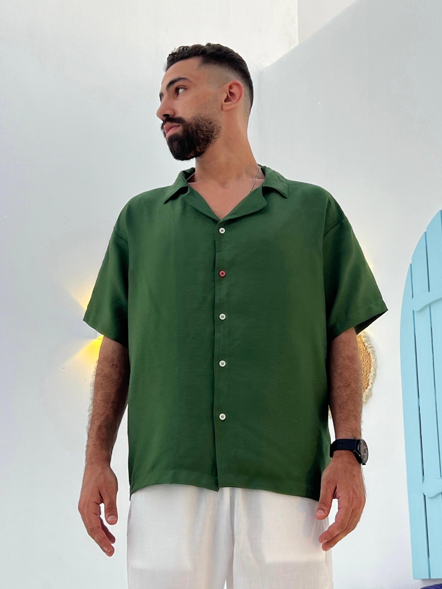 The Signature Olive Linen