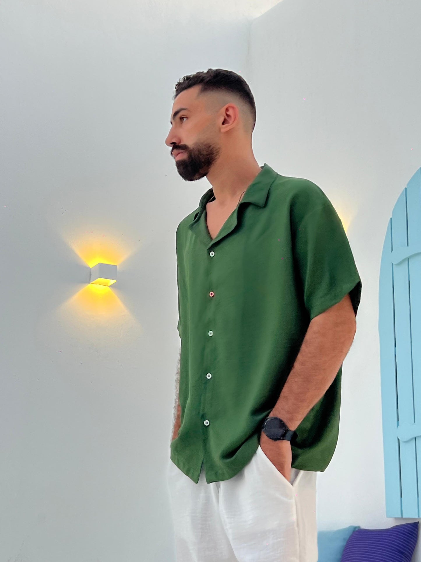 The Signature Olive Linen