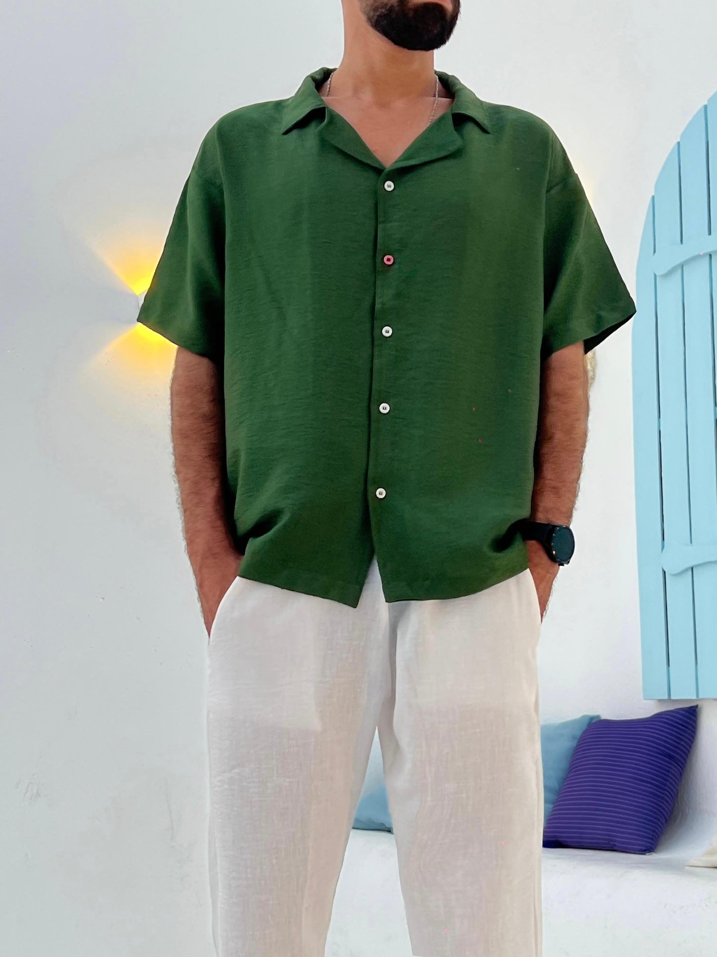 The Signature Olive Linen